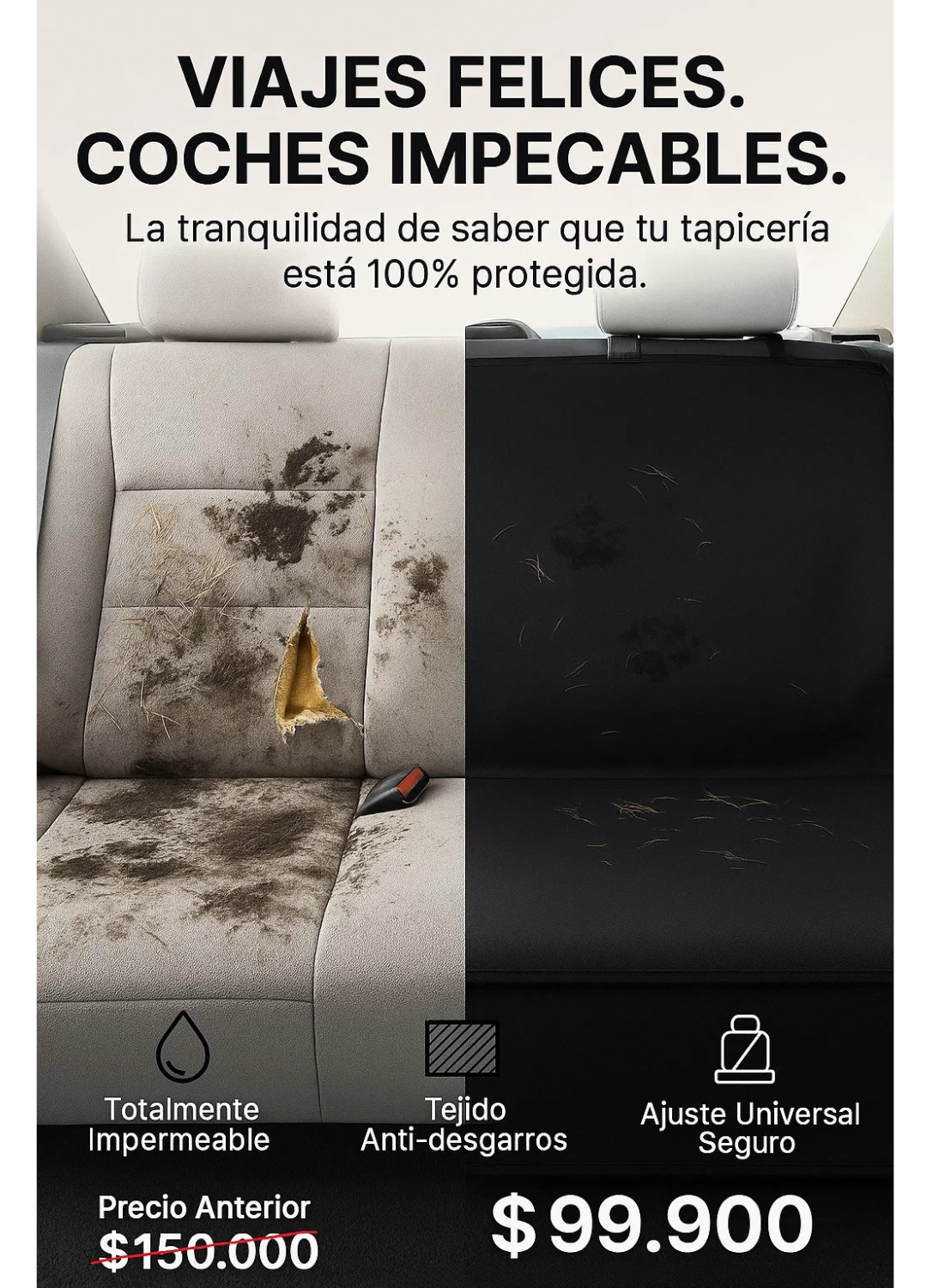 NidoViajero: Forro protector para tu mascota